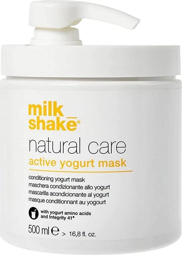 Milk Shake Milk Shake Natural Care Active Yogurt Mask masca de par regeneranta cu iaurt 500ml