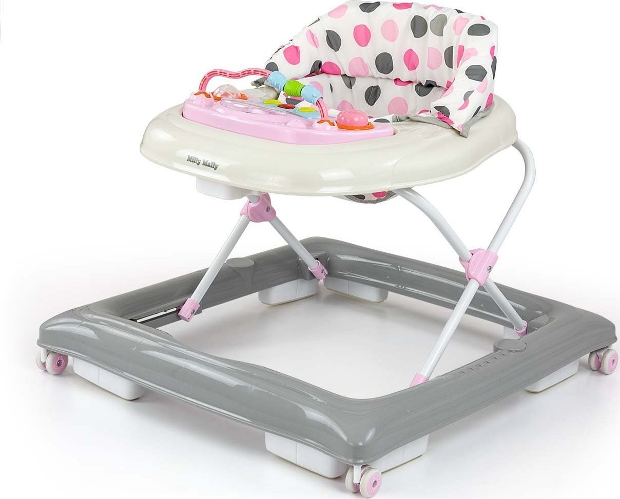 Milly Mally Baby Walker Patrol Pastel Dots