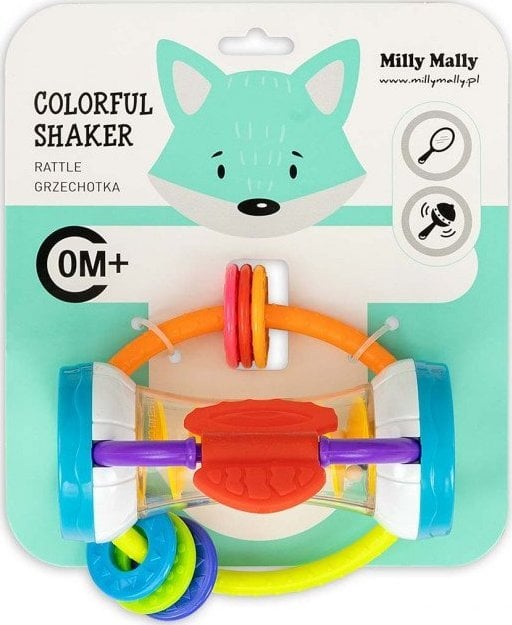 Milly Mally Rattle Shaker colorat