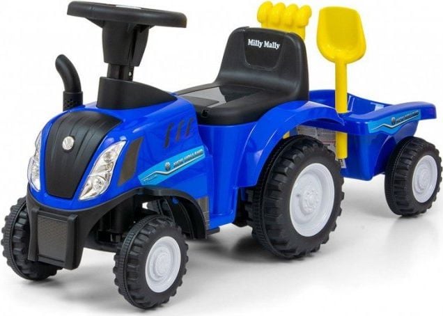 Milly Mally Jeździk Pojazd New Holland T7 Traktor niebieski