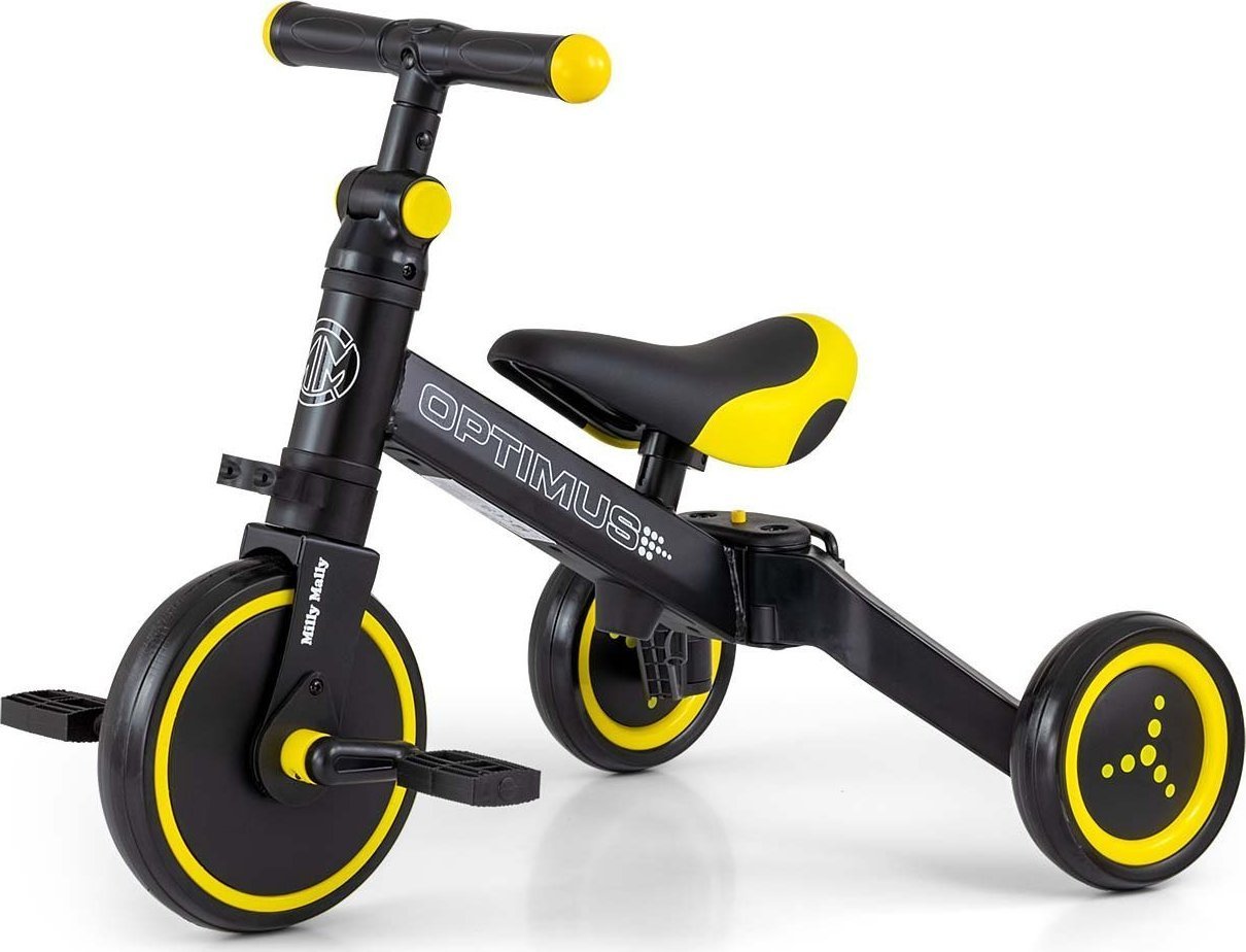 Bicicleta Milly Mally 3in1 Optimus Black