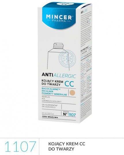Mincer Pharma Anti Allergic Krem CC kojÄ…cy do twarzy nr 1107 50ml