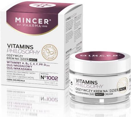 Mincer Pharma Vitamins Philosophy Krem odÅ¼ywczy na dzieÅ„ i noc nr 1002 50ml