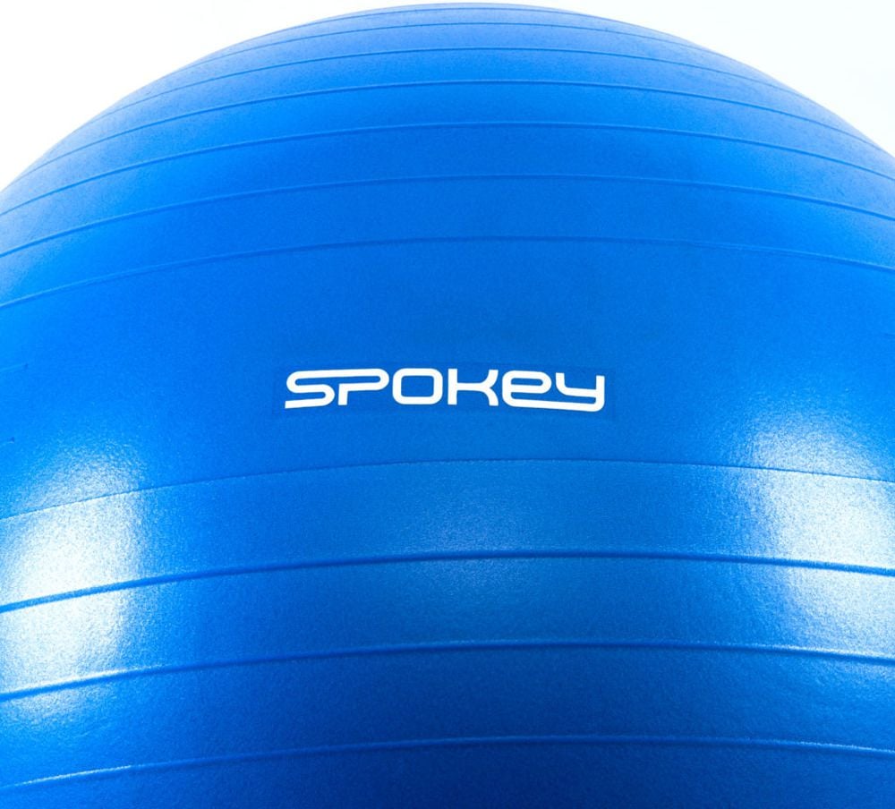 Minge fitness/yoga/pilates Spokey Fitball, albastru, 75 cm