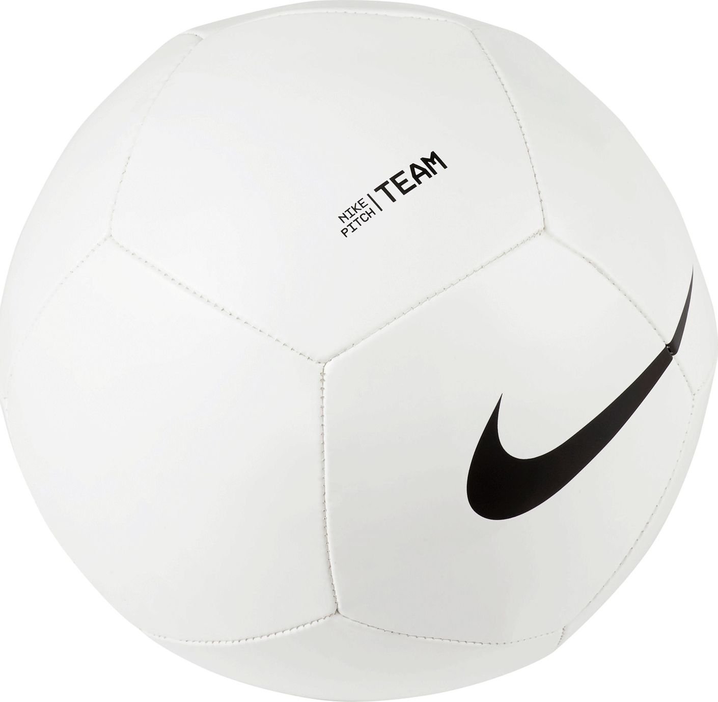 Minge fotbal Nike Pitch Team, marime 5, Alb