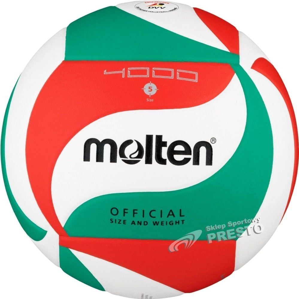 Minge volei Molten, aprobata DVV, V5M4000, pompa si plasa