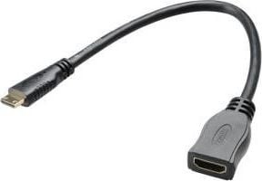 Mini HDMI 0.15, negru (AK-CBHD10-25BK)