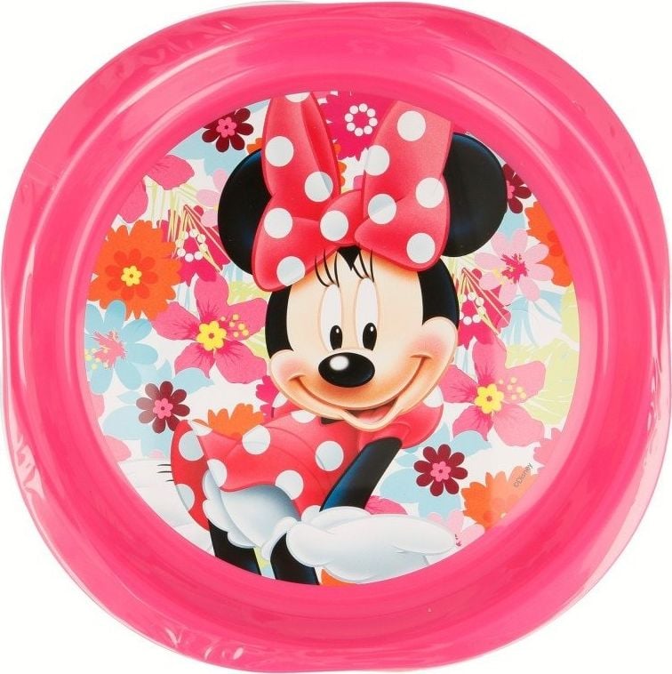 Minnie Mouse - Zestaw 3 talerzyków piknikowych