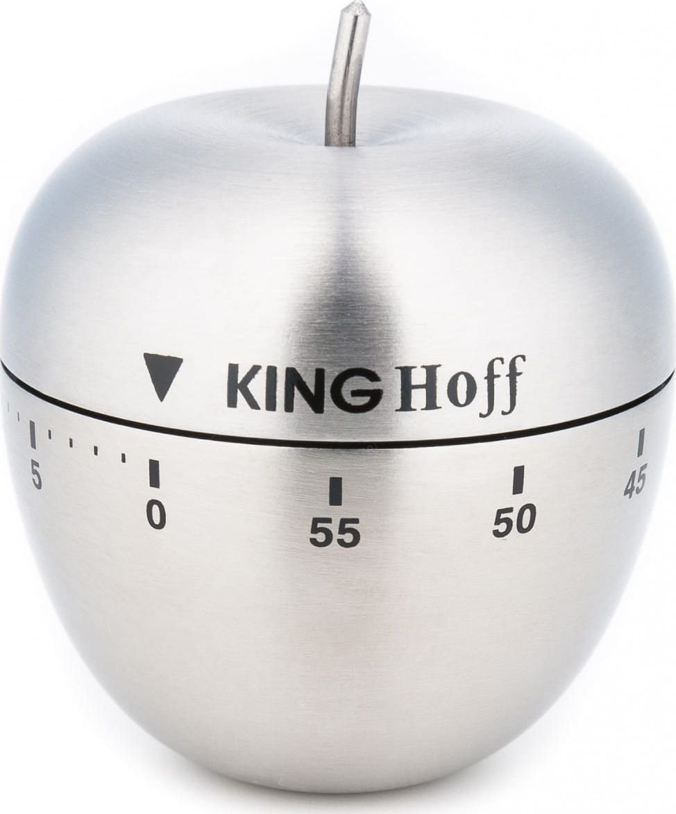 Temporizator mecanic KingHoff argintiu (KH-3133)