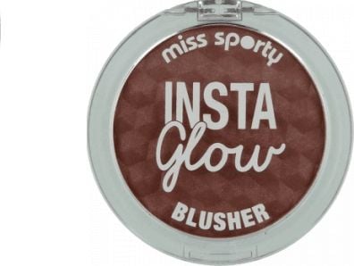 Miss Sporty MISS SPORTY_Iinsta Glow Blusher rozświetlający róż do policzków 002 Radiant Mocha 5g - 3614221755938