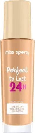 Fond de ten Miss Sporty Perfect To Last 160 Vanilla, 30 ml
