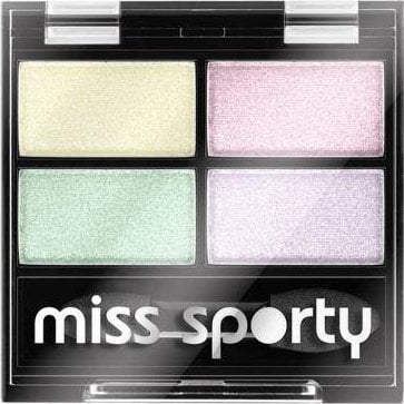 : Miss Sporty Studio Colour Quattro Eye Shadow - Patru culori de fard pentru ochi 416 Unicorn Swag