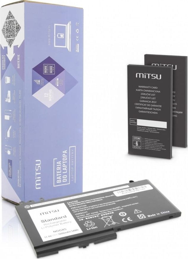 Mitsu bateriei notebook Dell Latitude E5250, E5270