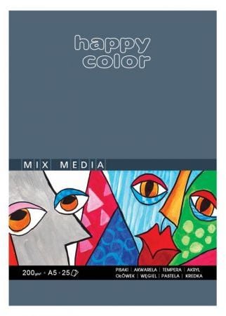 MIX MEDIA ART A5 / 25K 200g Culoare fericit