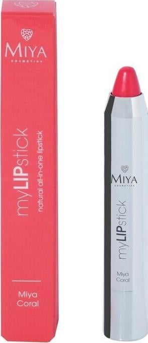 Miya MIYA_My Lip Stick ruj natural pentru buze All-In-One Coral 2,5 g