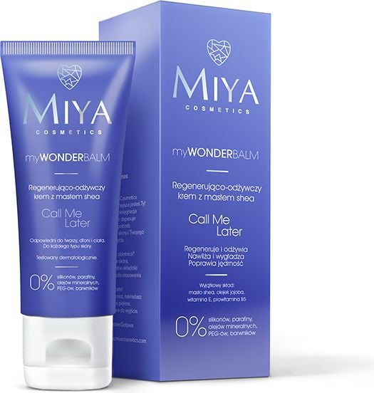 Miya myWONDERBALM Call Me Later Crema regeneranta si hranitoare cu unt de shea 75ml