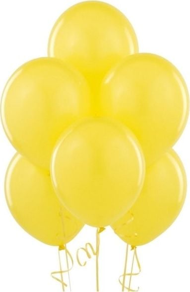 MK TRADE Balon MKTRADE 12` 30cm 80buc - B095 galben metalic MK Trade