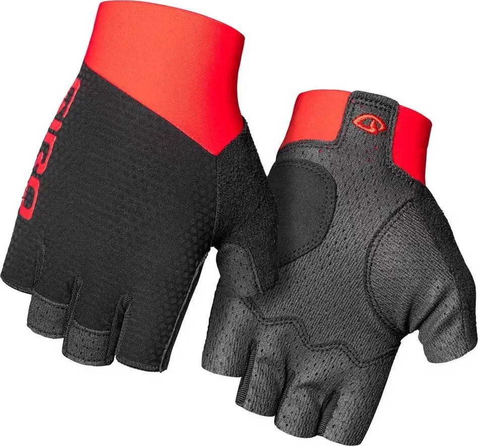 Mănuși pentru bărbați Giro GIRO ZERO CS cu degete scurte, dimensiune roșie. L (circumferința palmei 229-248 mm / lungimea palmei 189-199 mm) (NOU)