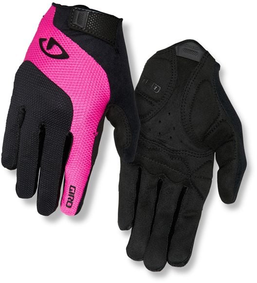 mănuși biciclete Tessa Gel LF roz pe negru. M (GR-7085723)