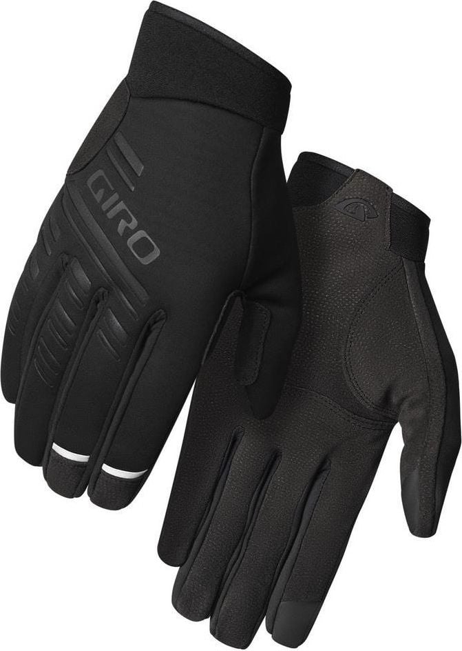 Mănuși de iarnă Giro GIRO CASCADE cu degetul lung de culoare neagră. L (circumferința palmei 229-248 mm / lungimea palmei 189-199 mm) (NOU)
