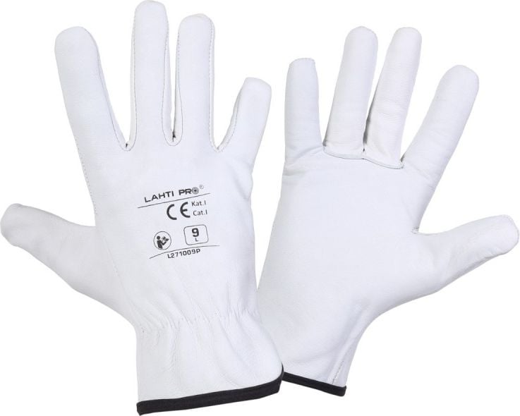 mănuși de protecție dimensiunea goatskin 11 alb (L271011K)