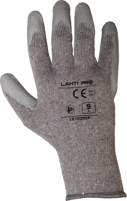 mănuși din latex dimensiunea gri 11 „(L210311K)