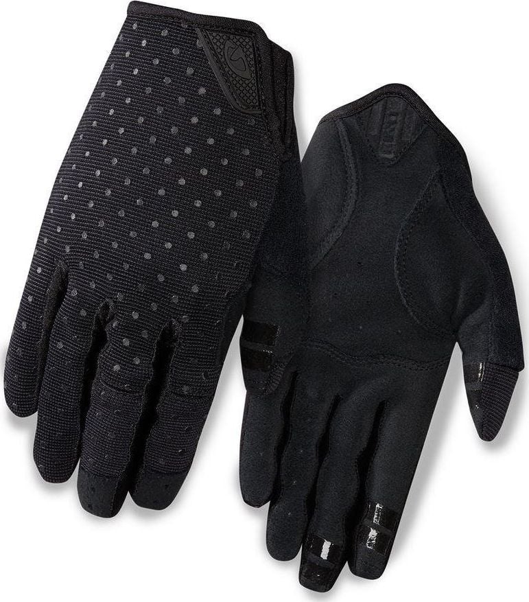 Mănuși pentru femeie GIRO LA DND deget puncte lung negru răspândit. XL (mână circuit de 205-210 mm / l. 196-205 manual mm) (NEW)