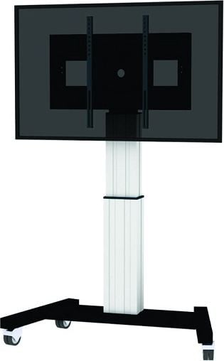 Mobile Flatscreen Floor Stand (PLASMA-M2500SILVER)