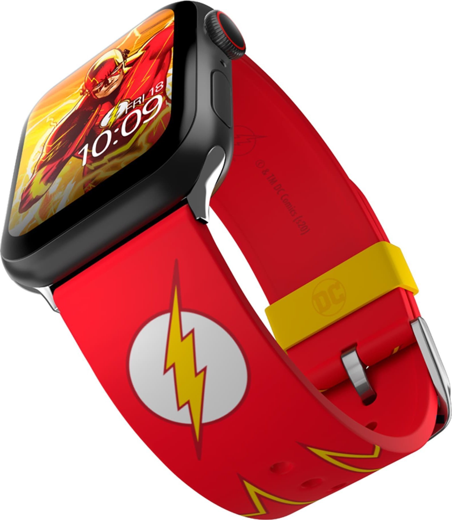 MobyFox DC Comics - Pasek do Apple Watch (The Flash Tactical)