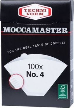 Accesorii si piese aparate cafea - Filtre de cafea Moccamaster r. 4 100buc.