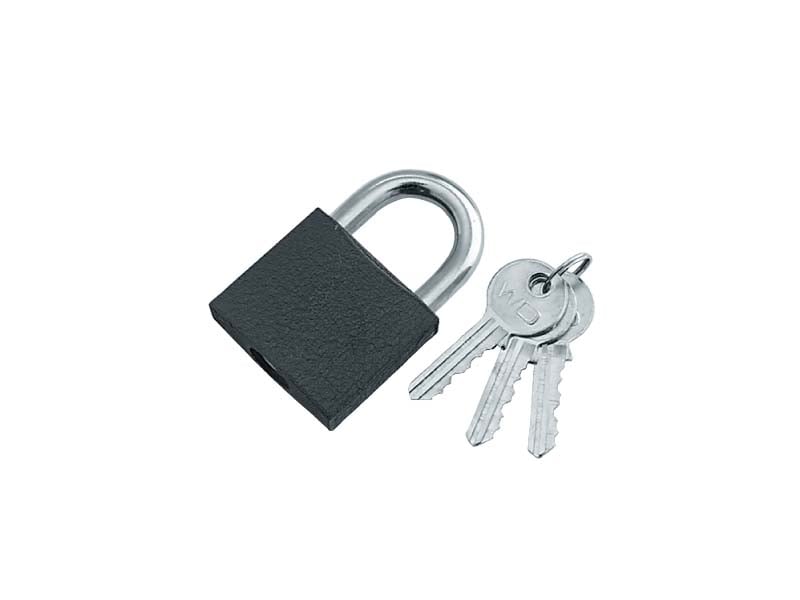 WOLF LOCK din fonta gri lacătul cauțiunea 32mm 6p. MN-02-232