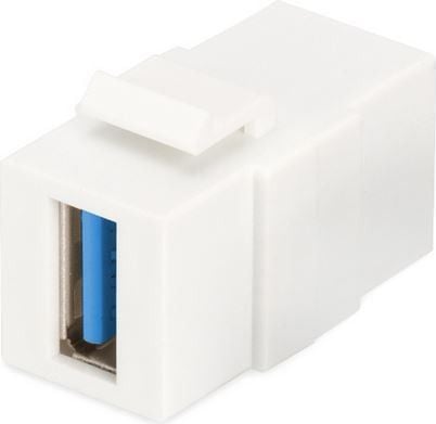 Modul Keystone USB 3.0 prize de conectare și panourile goale, de sex feminin / feminin, alb (DN-93404)