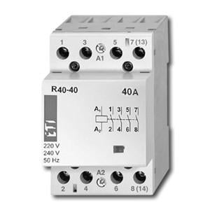 Modulare Contactor 40A 230V AC R40-40 4z0r 002463410