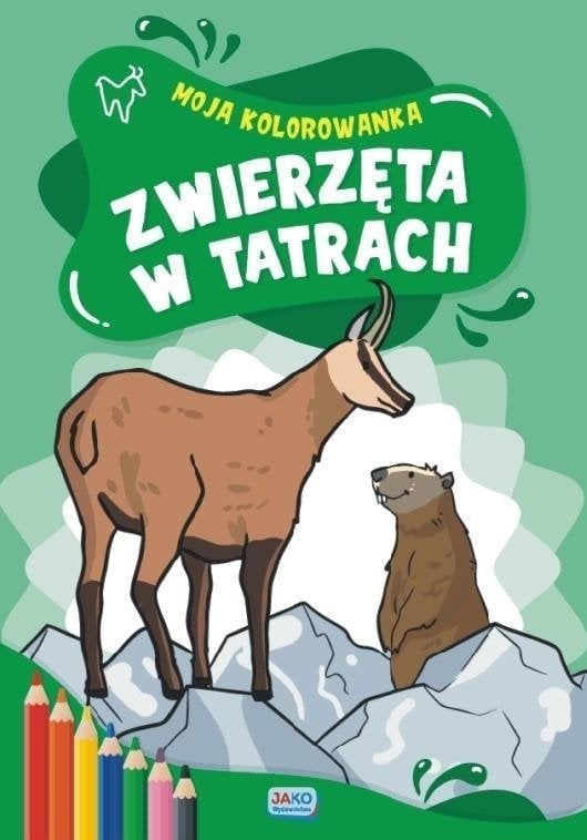 Cartea mea de colorat. Animale din Munții Tatra