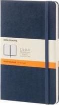 Moleskine Classic Notebook, Large, Ruled, Sapphire Blue, Hard Cover (5 X 8.25), Moleskine (Author)