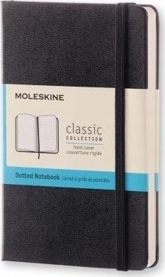 Moleskine Classic Notebook, Pocket, Dotted, Black, Hard Cover (3.5 X 5.5), Moleskine (Author)