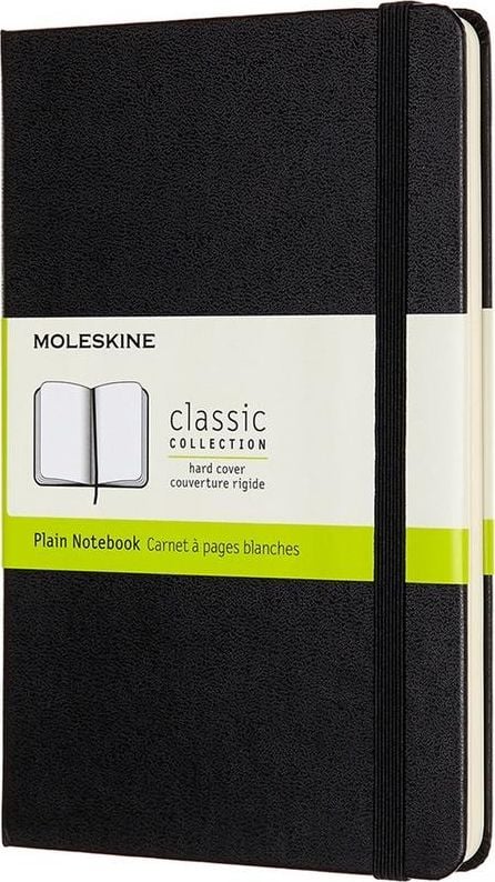 Agenda Moleskine, Classic Collection, 70 g / m2, 11 x 18 cm, Negru