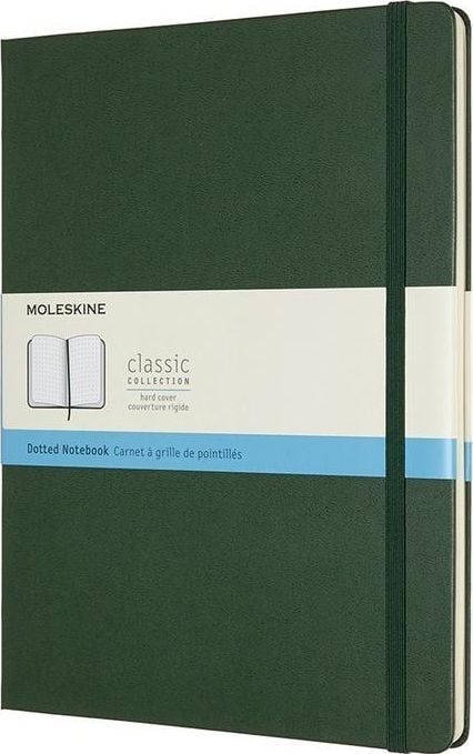 Moleskine Notes Classic XL 19x25 dur buline verzi de mirt