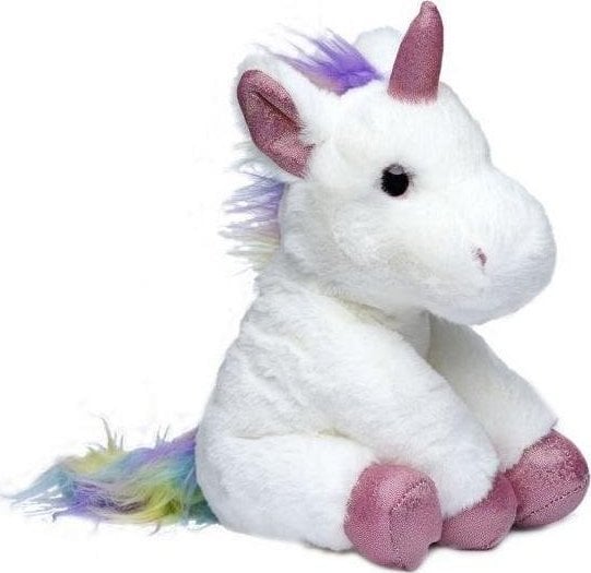 Molli Toys Unicorn alb și curcubeu 35 cm