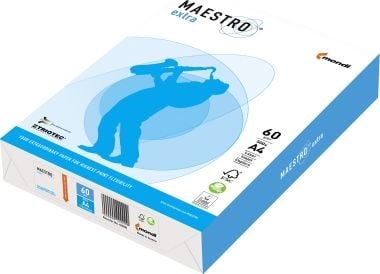 Hartie si produse din hartie - Mondi Hârtie Fotocopiator Maestro Extra A4 60g 500 coli