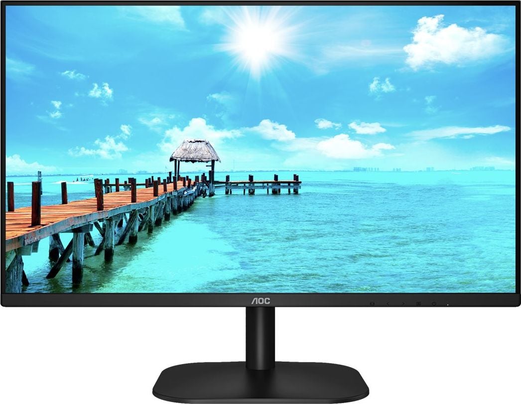 Monitor AOC LED VA 23.8'', Full HD, 75Hz, 4ms, HDMI, VGA, 24B2XHM2