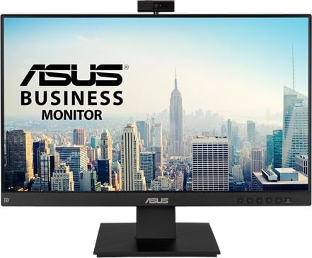 Monitor ASUS BE24EQK 23.8 inch, Full HD, IPS, Frameless, Full HD Webcam, Mic Array, Flicker free, Low Blue Light, HDMI