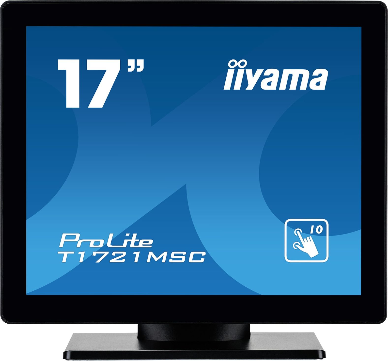 Monitor cu ecran tactil capacitiv, IIYAMA, ProLite T1721MSC-B1, IP54, 17'' , LED , TN , SXGA , 5ms , 1000:1 , D-Sub , DVI , USB