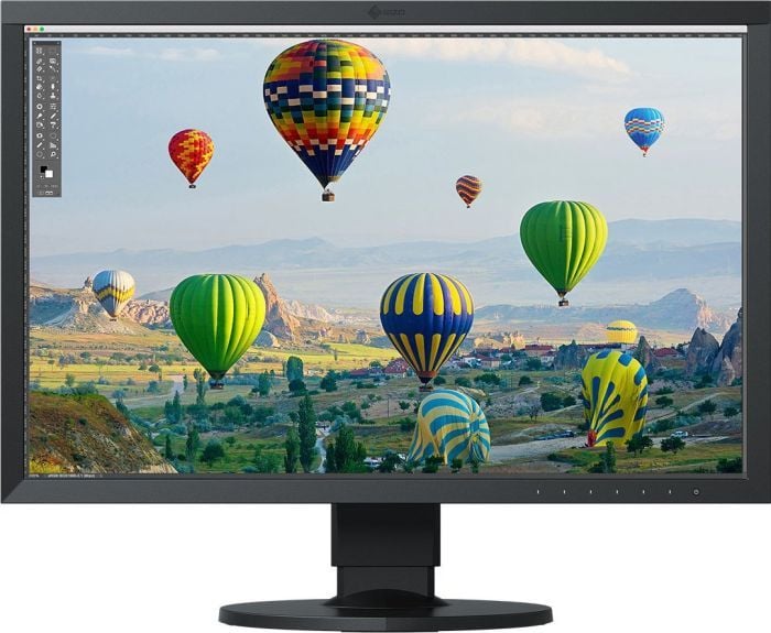 Monitor Eizo ColorEdge CS2410-BK, 24.1`, WUXGA, DVI x1, DisplayPort x1, HDMI x1, Clasa G, Negru