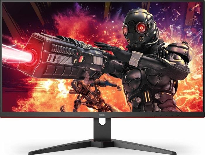 Monitor Gaming AOC LED IPS 28'', UHD, 60Hz, 1ms, FreeSync, Low Input Lag, Display Port, 2x HDMI, U28G2AE/BK