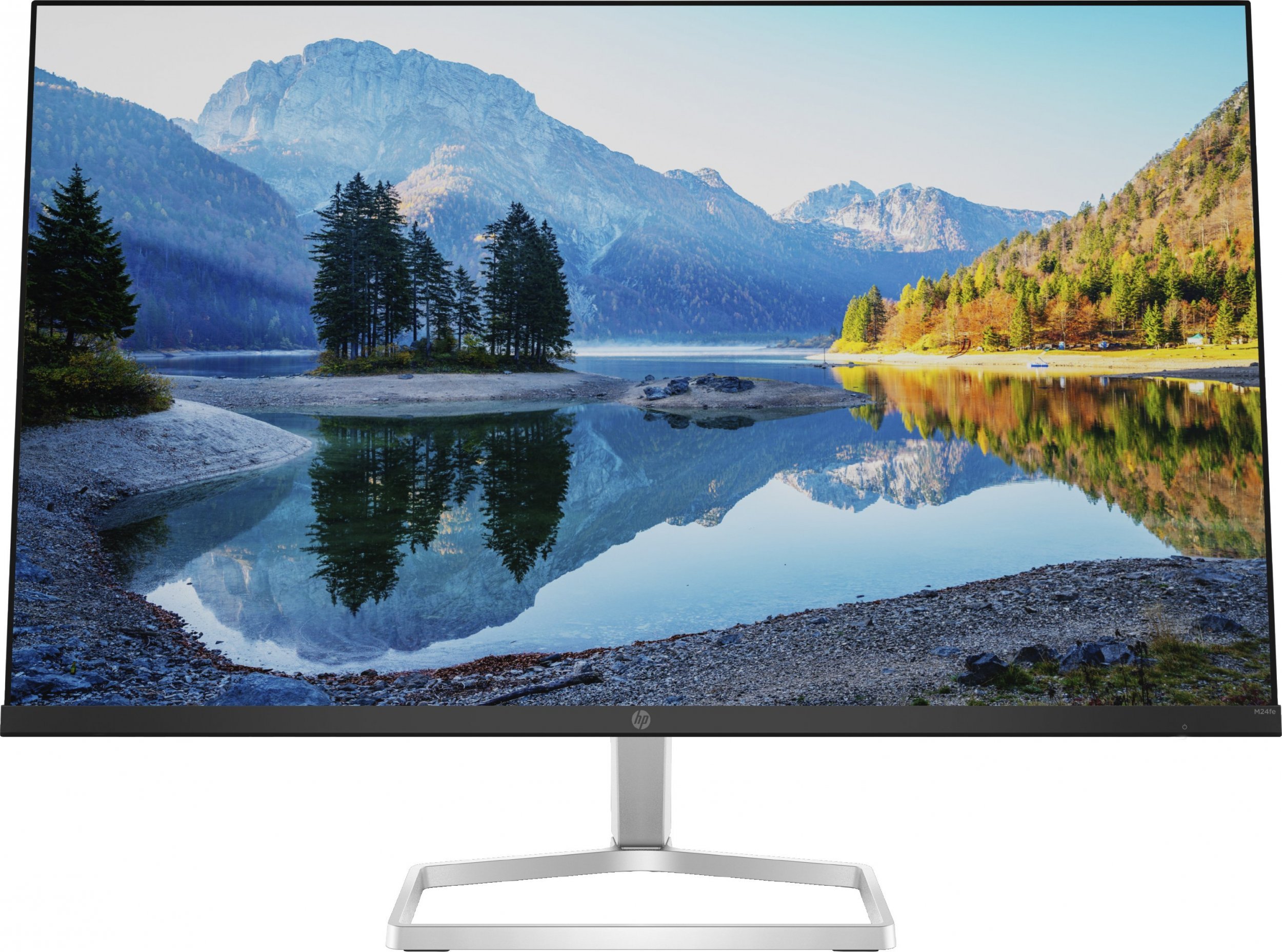 Monitor HP HP M24fe, 60.5 cm (23.8`), 1920 x 1080 pixels, LCD, 5 ms, Grey, White