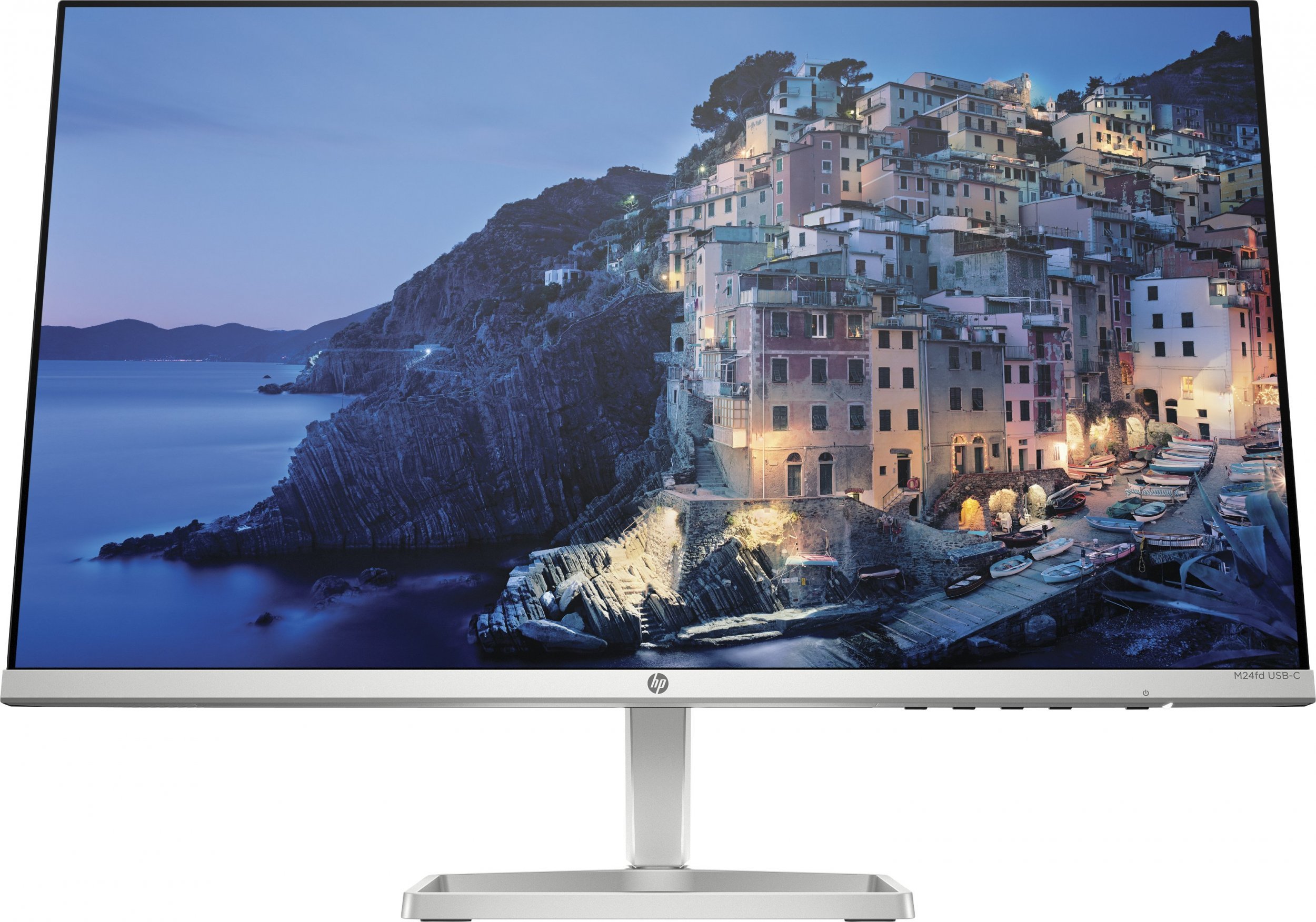Monitor HP LCD HP M24fd; rezoluție Full HD 1920x1080; 23,8; IPS AG; 300 cd/m2, contrast 1000:1, HDMI 1.4, USB-C, VGA, Alimentare prin curent electric