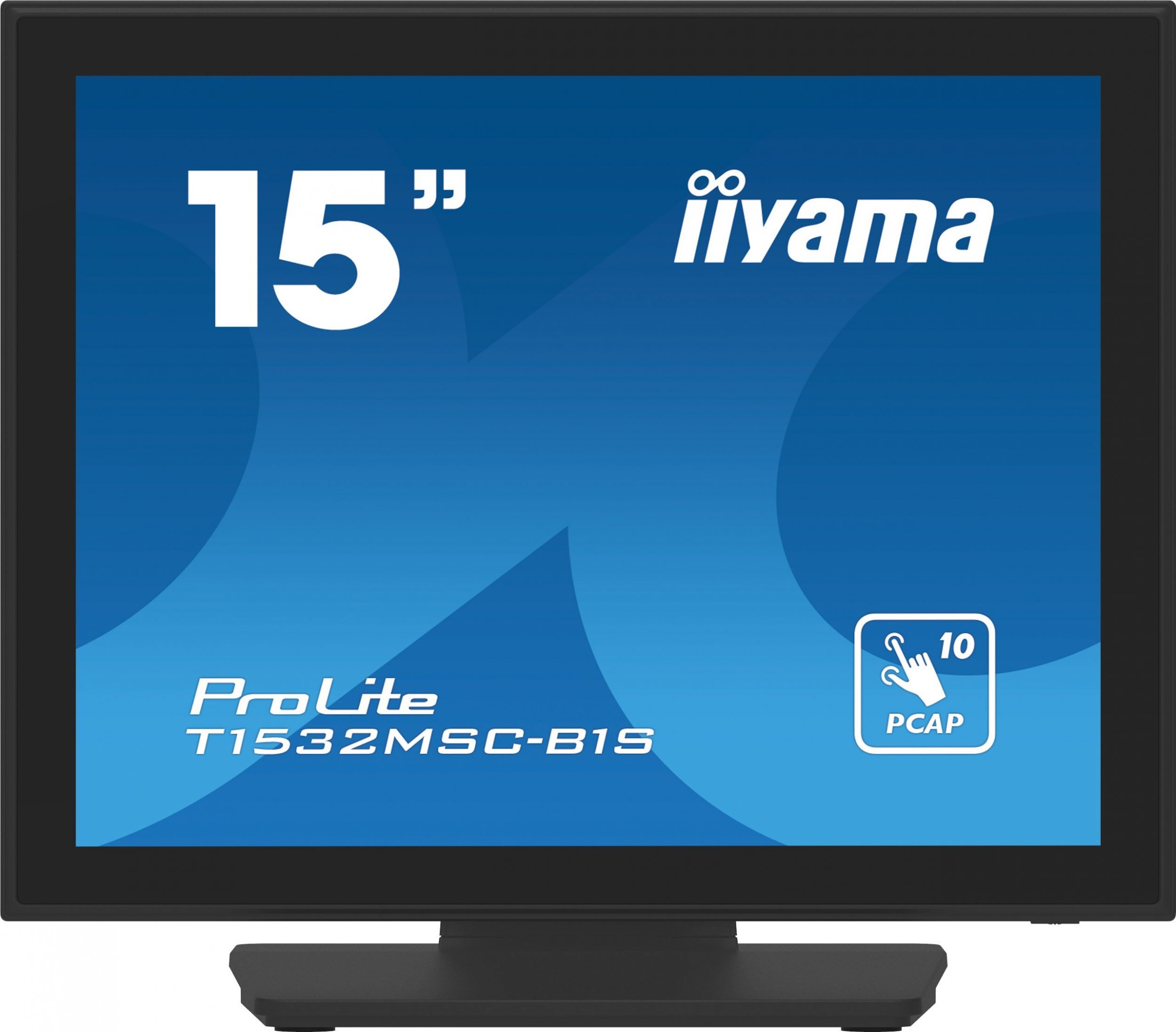 Monitor iiyama 15` PCAP Bezel Free Front, 10P Touch, 1024x768, Speakers, VGA, DisplayPort, HDMI,330cd/m2 (with touch), USB Interface, Built-In Power Adapter, Multitouch with supported OS
