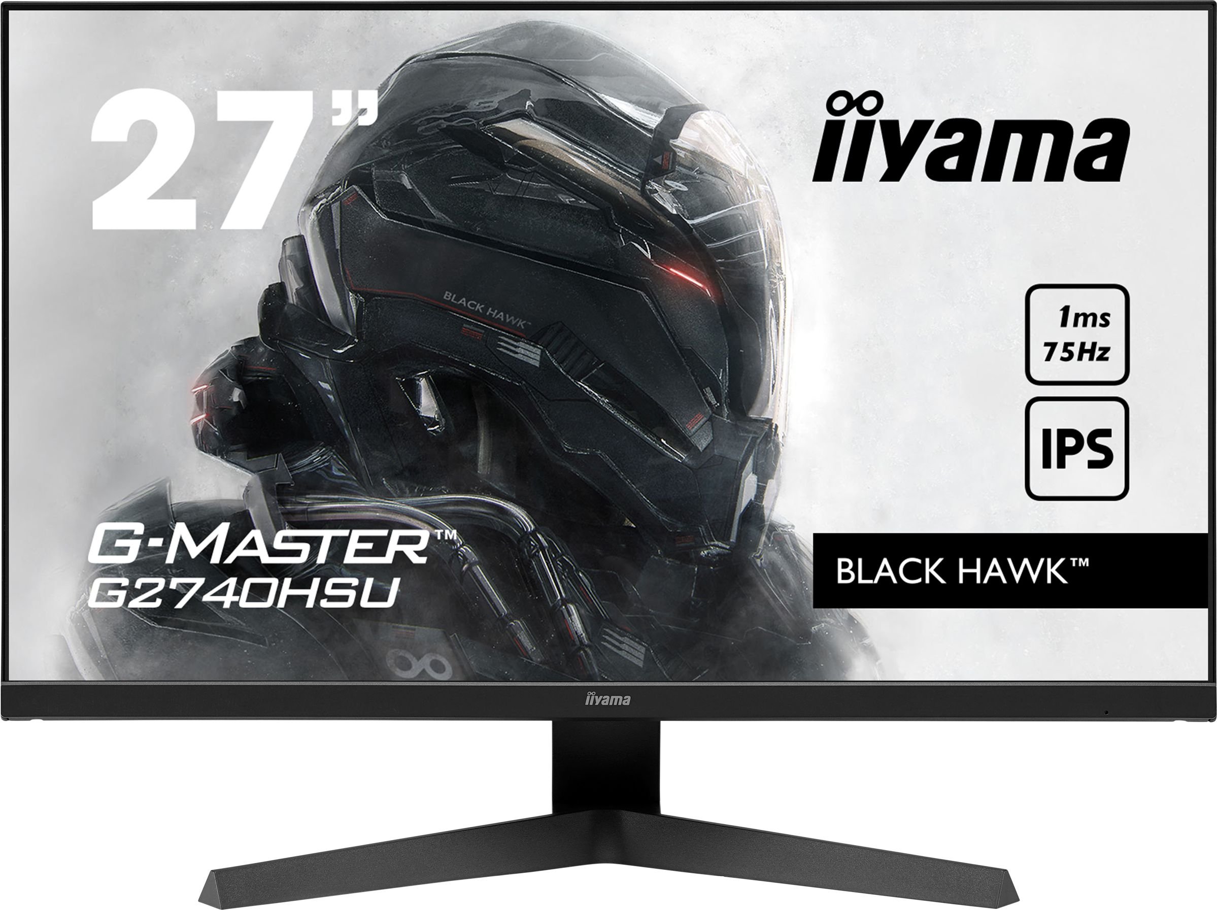 Monitor iiyama G-Master G2740HSU-B1 27` IPS, 1ms, 75Hz, FreeSync, HDMI, DisplayPort