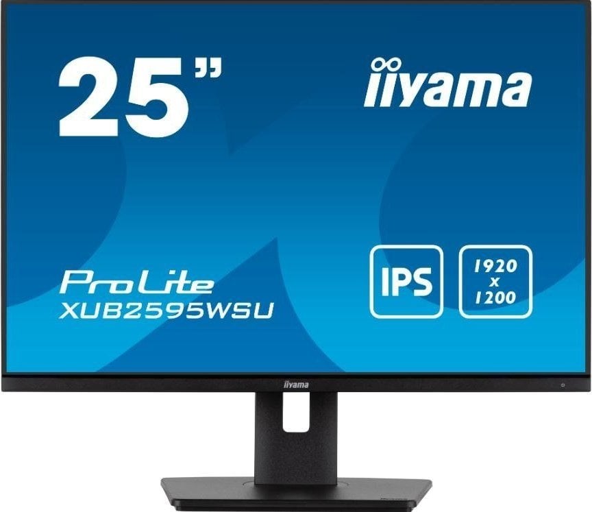 Monitor iiyama Monitor 25 cali XUB2595WSU-B5 IPS.PIVOT.16:10.USB.DP.HDMI.VGA.2x2W. 300(cd/m2).HAS(150mm)
